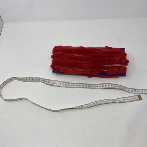 Tassel bright red - red, fluffy