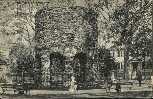 Old round mill - old,