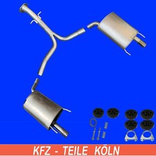 Lexus GS 300 350 450 GRS (S19_,) Rear Silencer Left + Right + Y Part + Set