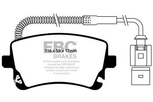 Ebc bluestuff rear brake - ebc,