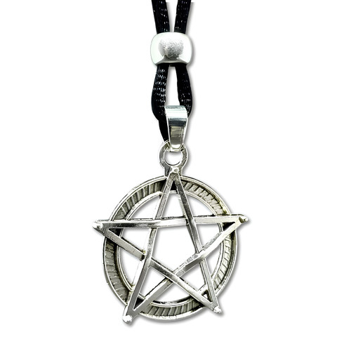 Pentacle pendant necklace - pentacle,
