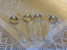 Johnson Brothers Viners Eternal Beau SET of 4 SOUP Spoon 7" or 18cm look unused