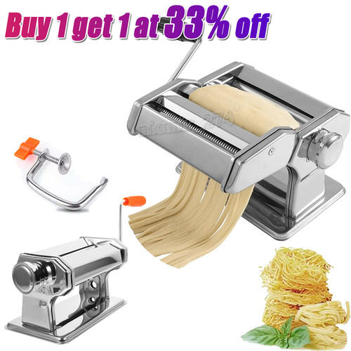 Stainless steel pasta maker - steel, 6