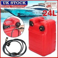 24L Outboard Fuel Tank Universal Fuel Tank w/3M Line for Yamaha Outboard Motor