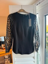 Mint Velvet fitted polka dot