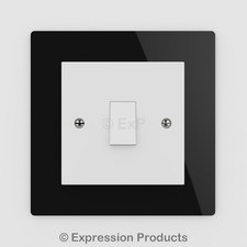 Double / Single Light Switch / Plug Socket Back Plate Finger Surround Panel 001