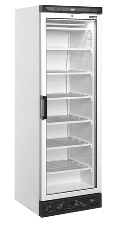 New glass door upright shop - new,