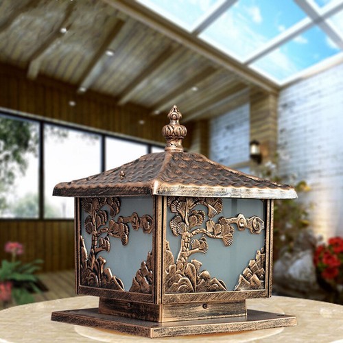 Outdoor post lamp home - outdoor,