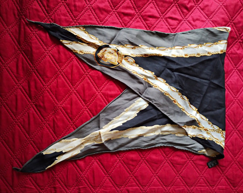 Gucci silk twill chain print - gucci,