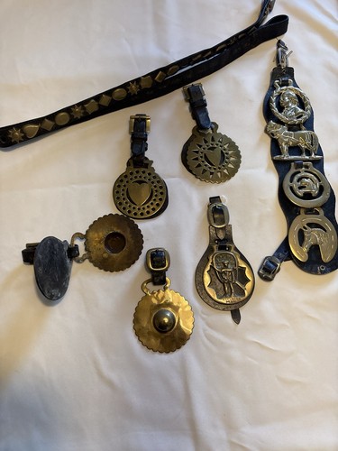 Vintage horse brasses - vintage, job