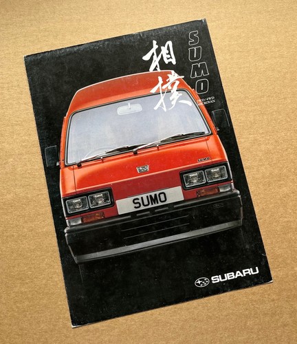 1990 subaru sumo - sumo, microvan