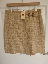 Avoca Gold Patterned Skirt