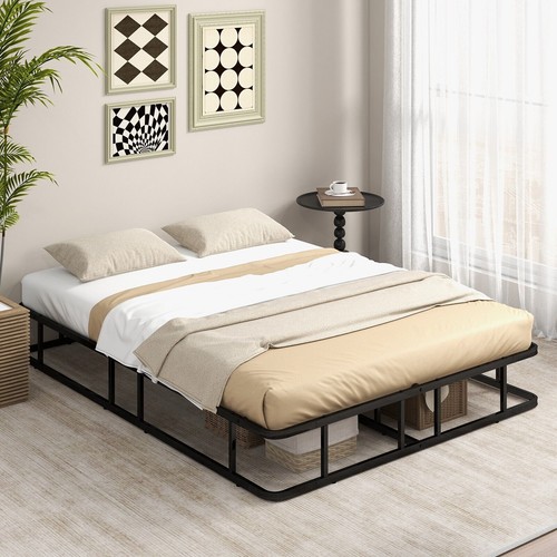 King size metal - size, bed