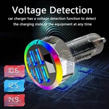 Vehicle Charger 120W 6 in 1