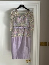 Ian Stuart Mother of the Bride Size 12 In Floral & Lilac Colour