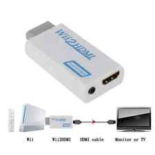 Wii TO  hdm Adapter Converter with 3.5mm Audio Video 1080P HD Output-UK