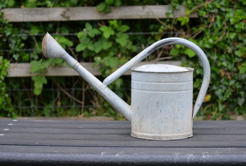 Old vintage galvanised - old,