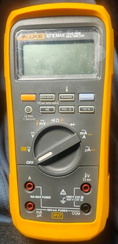 Fluke 87v max true rms - 87v,