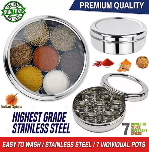 Masala dabba authentic - masala,