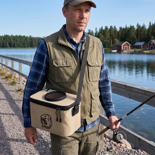 Thickened fishing bucket live - thickened,