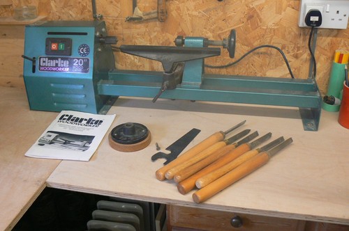 Clarke wood turning - clarke, lathe