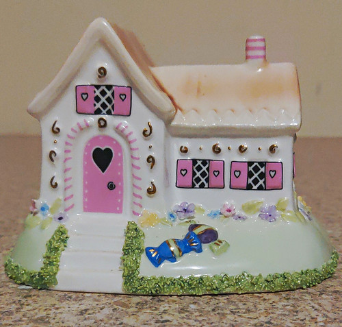 Coalport candy cottage bone - coalport,