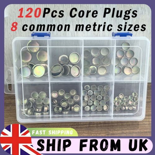 120pcs metric cup core plugs - metric,