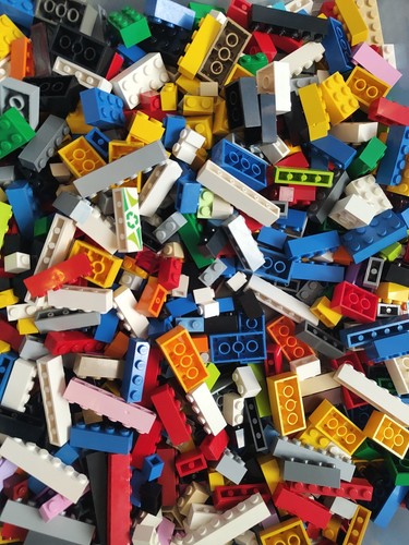 1kg lego bricks 2x2 2x3 - 1kg,