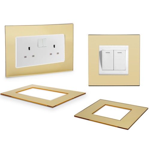 Double socket finger plate - socket,