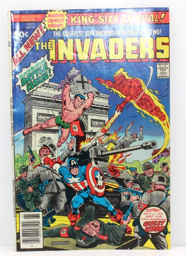 Marvel comics the invaders 1 - marvel, comics: