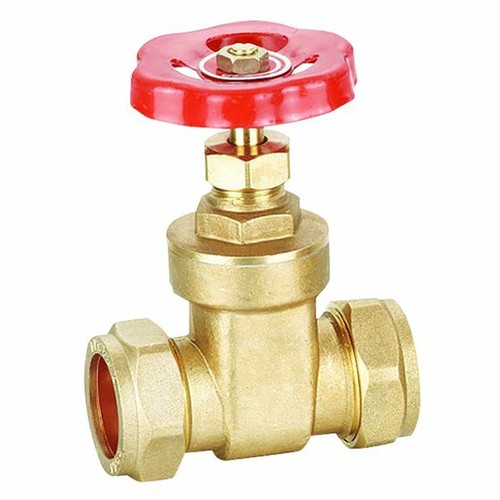 15mm brass compression ended - 15mm,