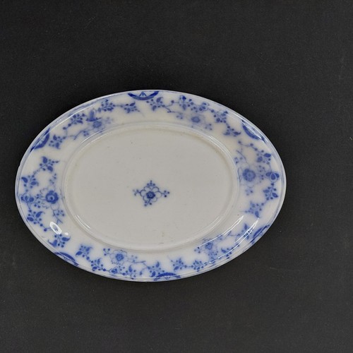 Davenport siam blue white - blue,