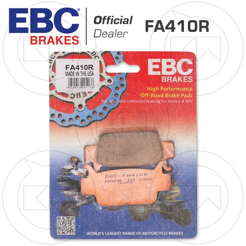 Front brake pads ebc sinter - pads,