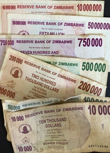 Zimbabwe banknotes - banknotes,