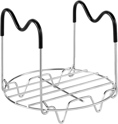 Steamer rack trivet with - rack,