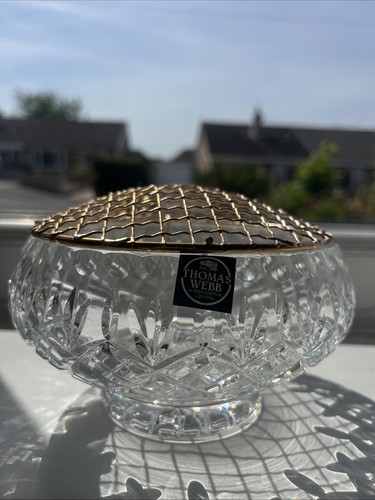 Thomas webb lead crystal cut - webb,