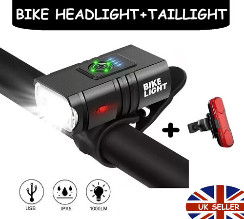 Led mountain bike light usb - bike,