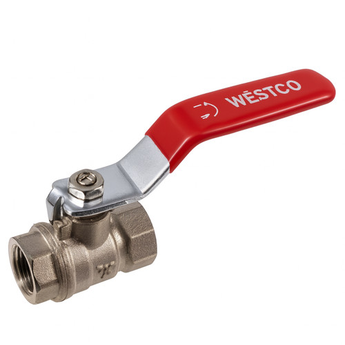 F lever ball valve - 3/4", x