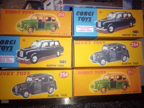 Corgi 418 austin taxi dinky - corgi,