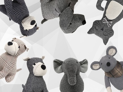 Decorative animal door stop - animal,