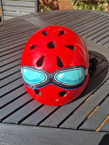 Kiddimoto red google - red,