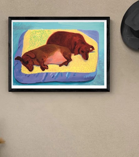 Vintage david hockney framed - david,