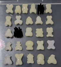 24x Rare Gogo's Crazy Bones Original Series - Glow In The Dark Bundle