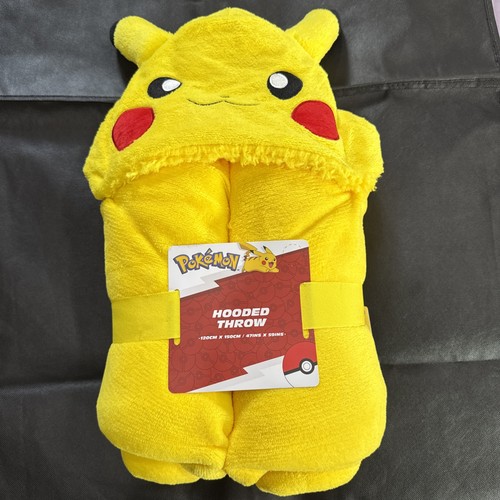 Pokemon pikachu hooded throw - pokemon,