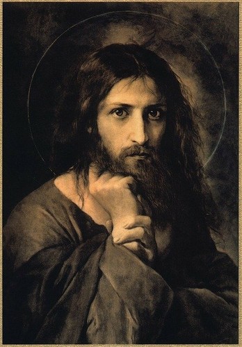 Jesus christ portrait wall art - christ,