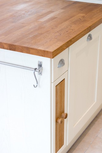 Solid oak wood kitchen - wood,
