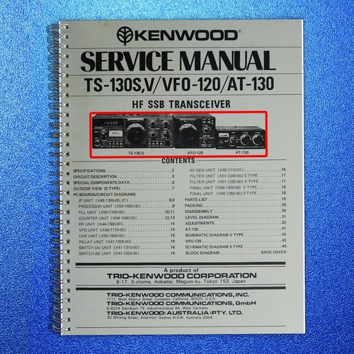 Kenwood 130s 130v - kenwood, ts-130s