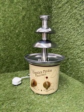 Nostalgia Electrics CFF-884 Chocolate Fondue Fountain 3 Tier