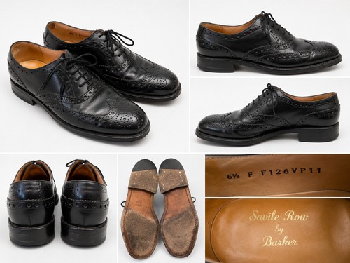 Savile row barker black - by,