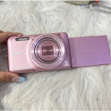 Nikon COOLPIX S6600 Digital Camera 1080i HD Video Recording CMOS Sensor Pink